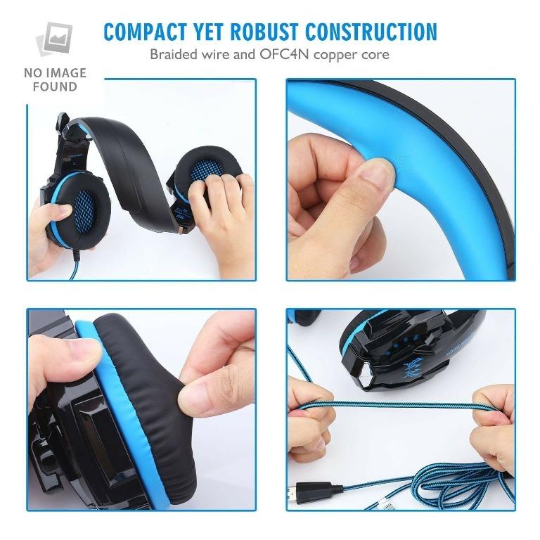 Kotion each g7500 wired new arrivals headset