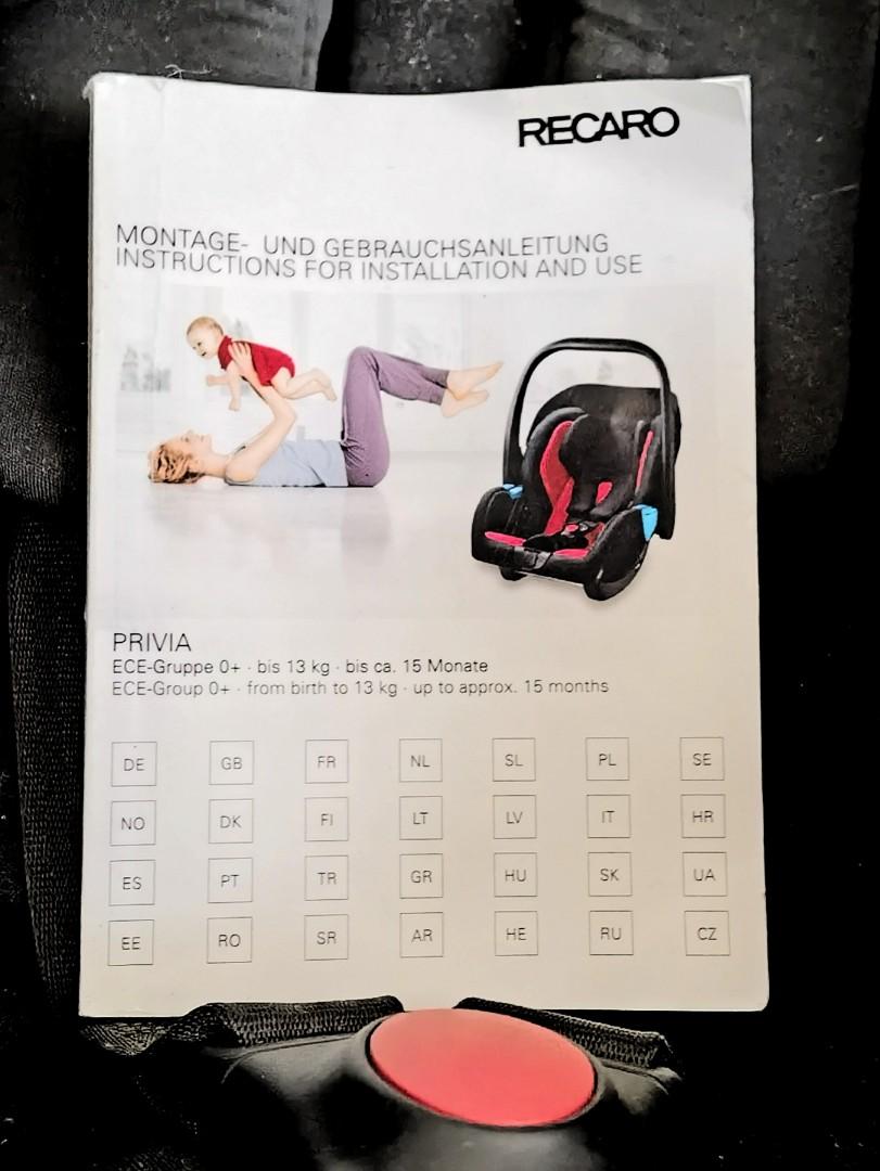 Base isofix recaro privia Clearance