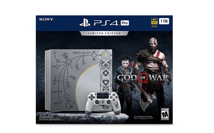 Ps4 pro hot sale gow limited edition