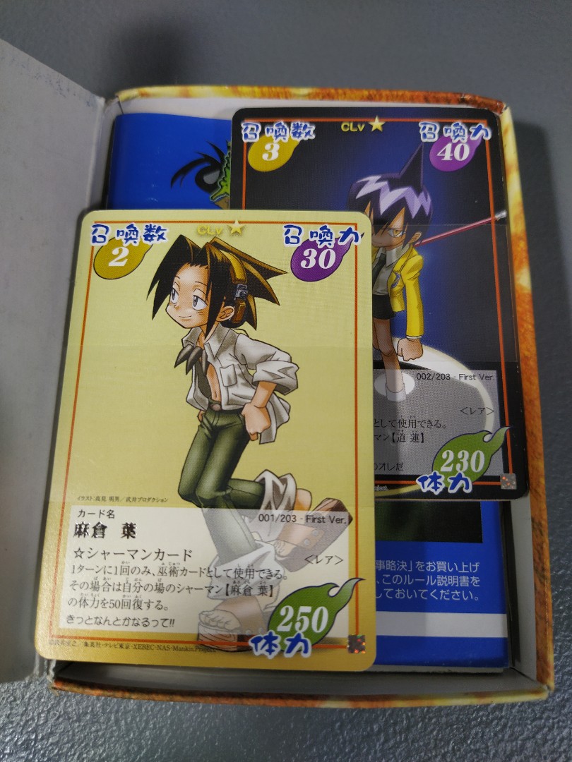 Shaman King Tomy Cards from Japan, Hobbies & Toys, Toys & Games on