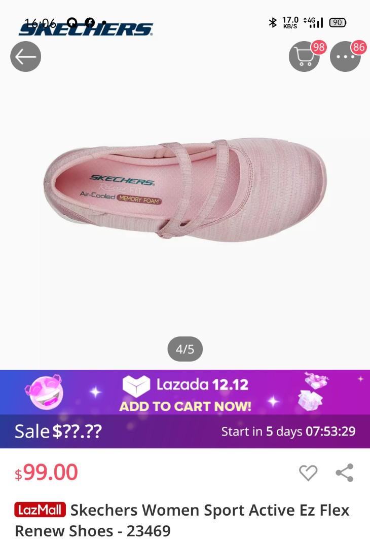 Skechers Pink Shoes Women s Fashion Footwear Sneakers on Carousell
