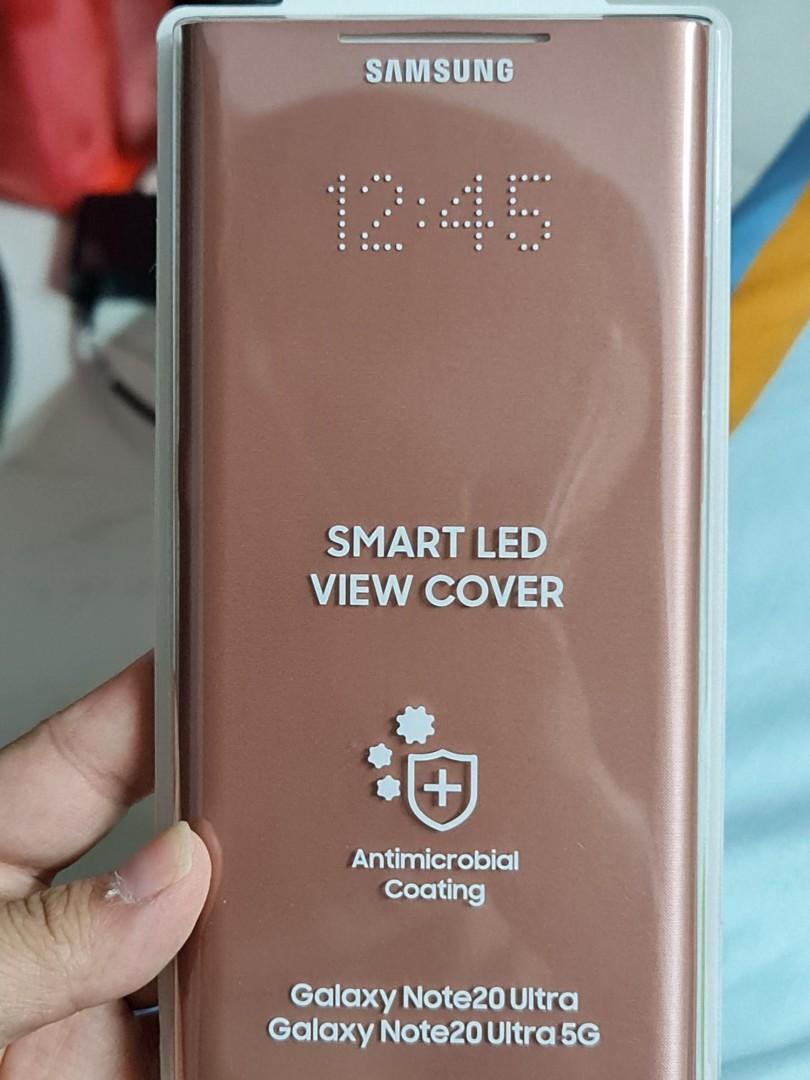 Smart Led View Cover for Samsung Note 20 Ultra, Mobile Phones