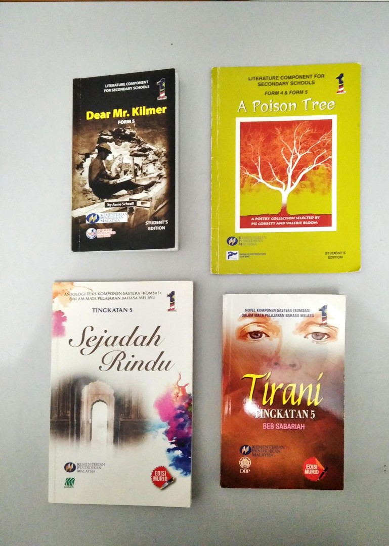 Spm Form 5 English And Malay Literature 2016 2020 Zone 2 Selangor Kuala Lumpur Putrajaya And Negeri Sembilan Books Stationery Books On Carousell