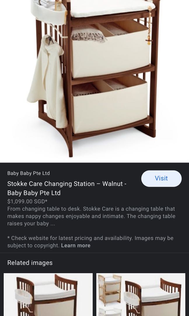 stokke diaper changing table