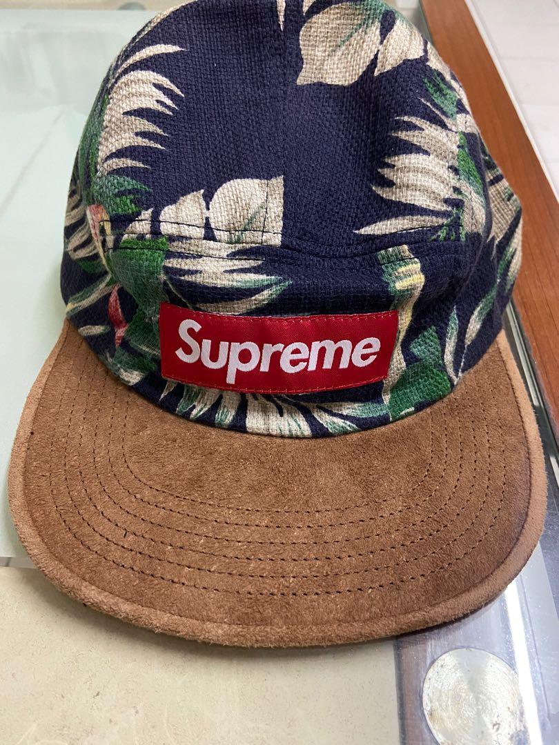 Supreme floral camp cap Men s Fashion Watches Accessories Caps Hats on Carousell