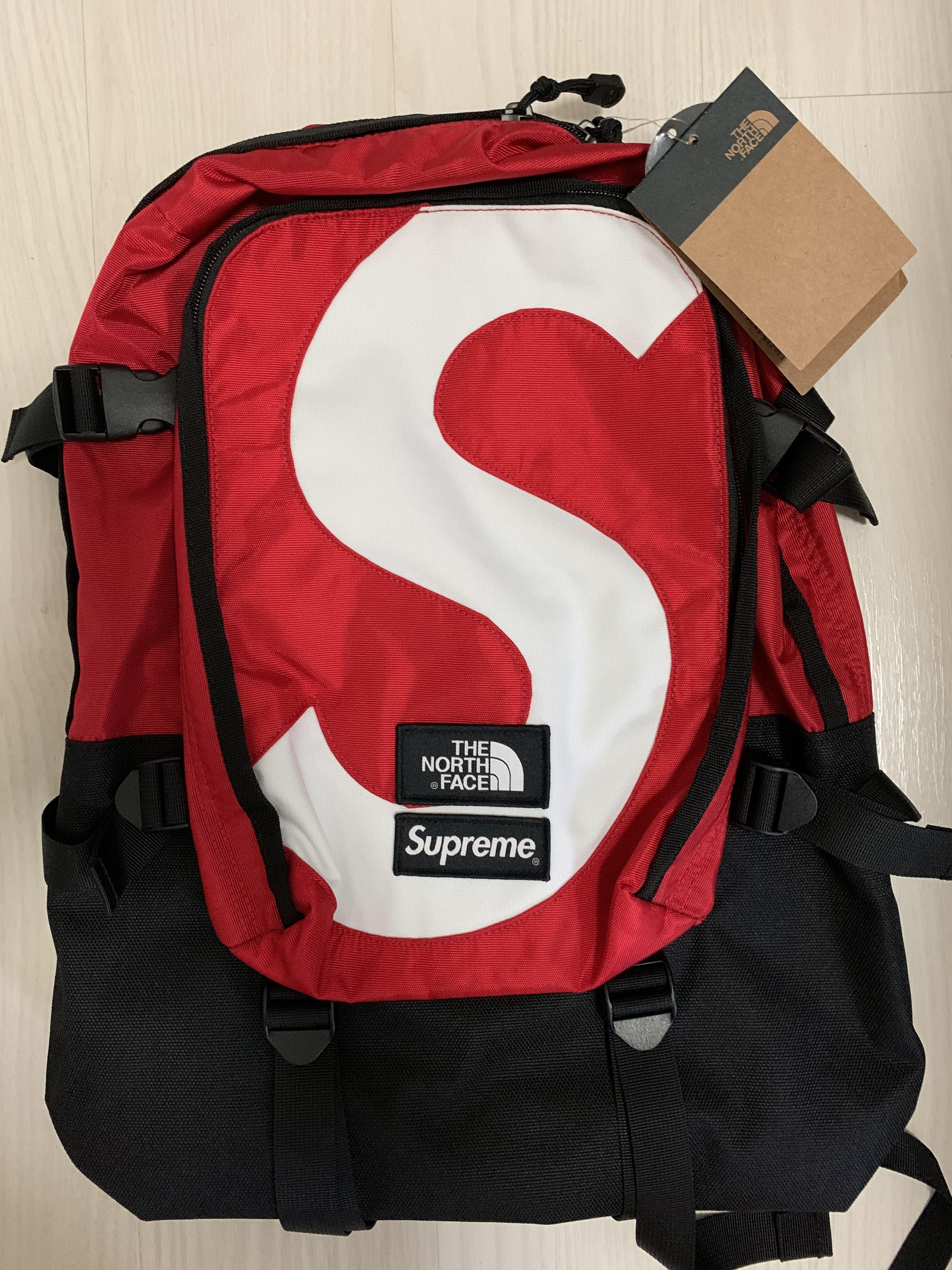 Supreme x The North Face Arc Logo Base Camp Duffle Bag Red - Novelship