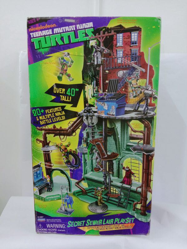 Teenage mutant ninja turtles secret sewer lair playset hotsell