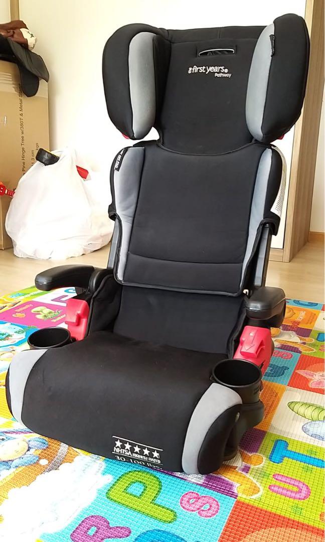 PROtect 2in1 Folding Booster Car Seat Pink Tech (Walmart Exclusive