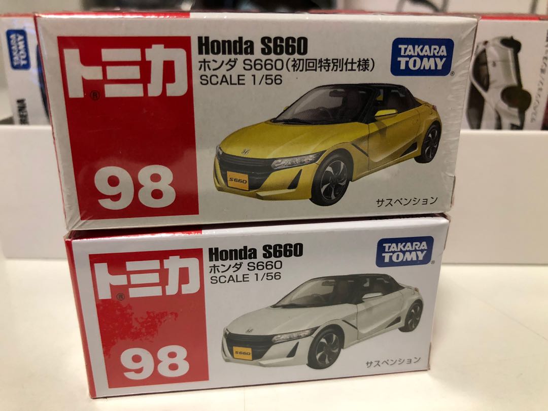 Tomica No 98 Honda S660 興趣及遊戲 玩具 遊戲類 Carousell