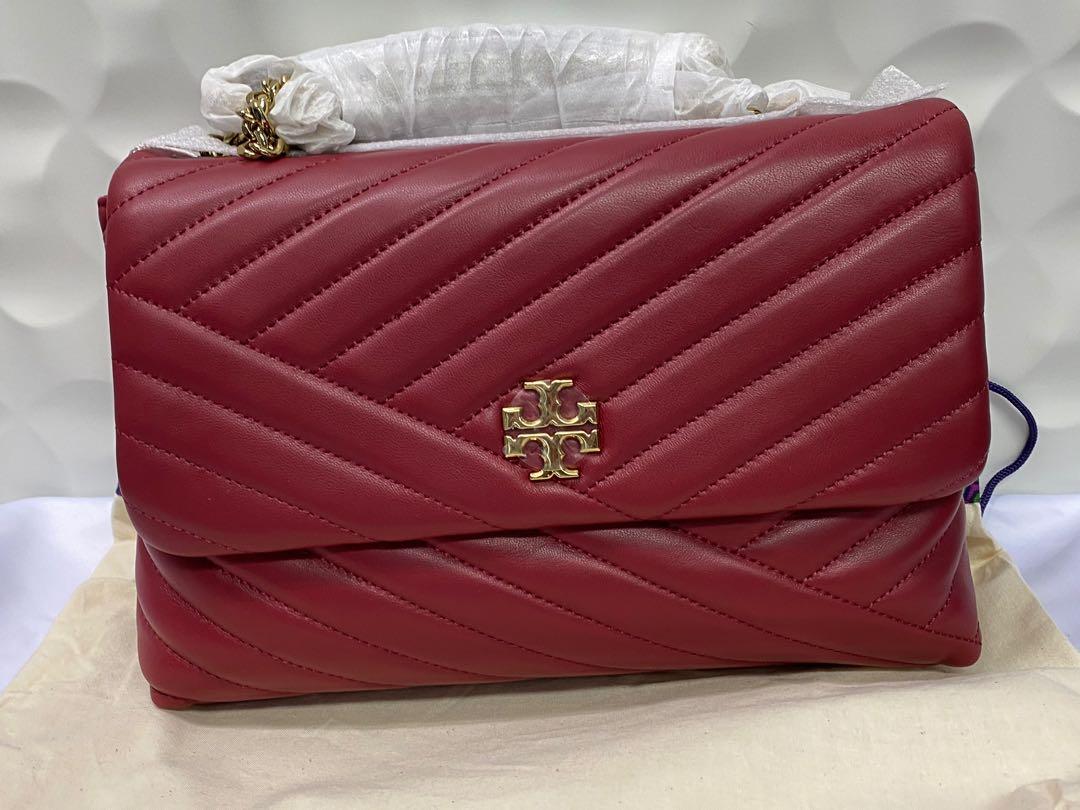 TORY BURCH Kira Chevron Convertible Shoulder Bag Luxury Bags Wallets on Carousell