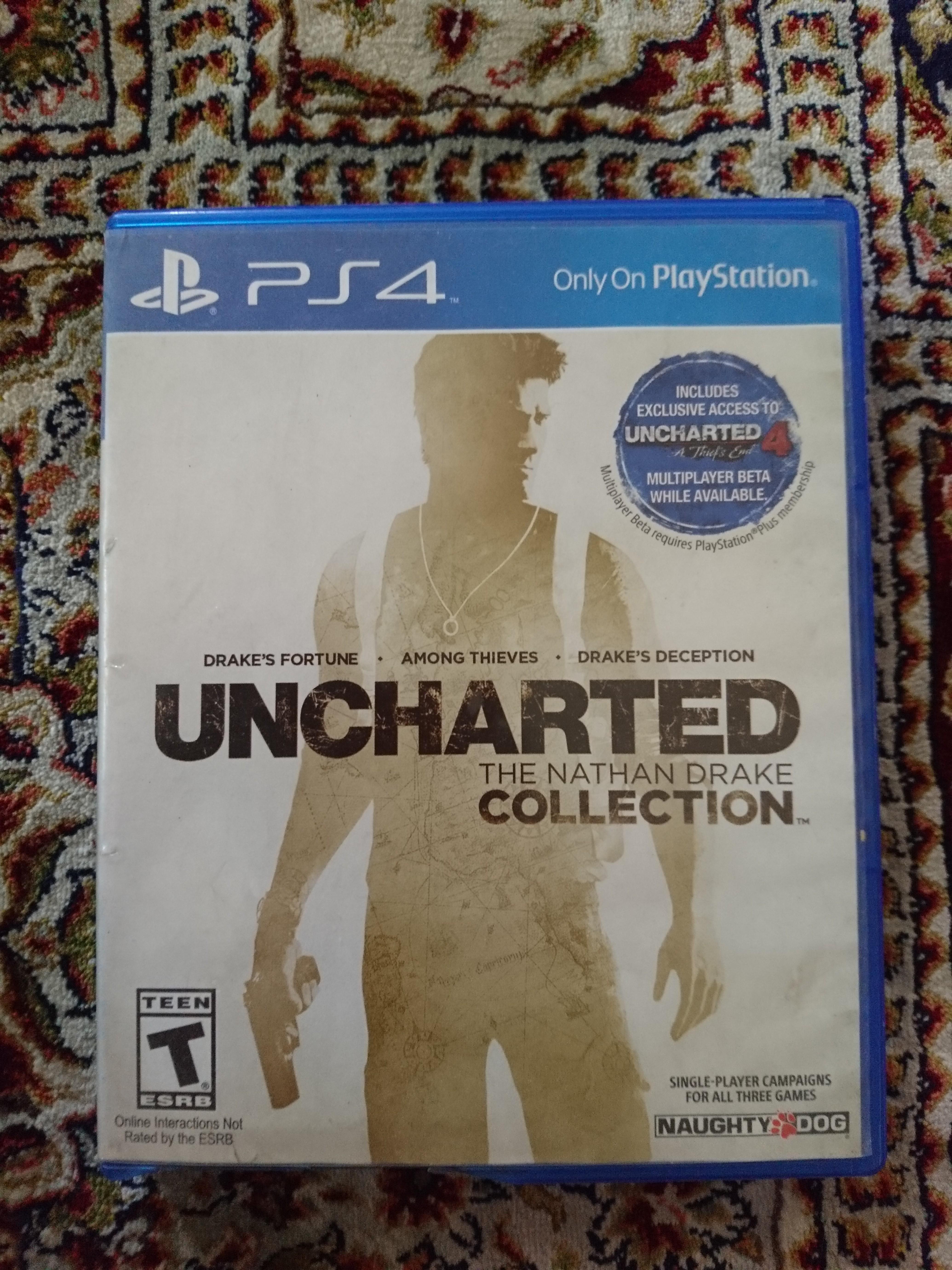 Uncharted Nathan Drake Collection (PS4), Video Gaming, Video Games,  PlayStation on Carousell