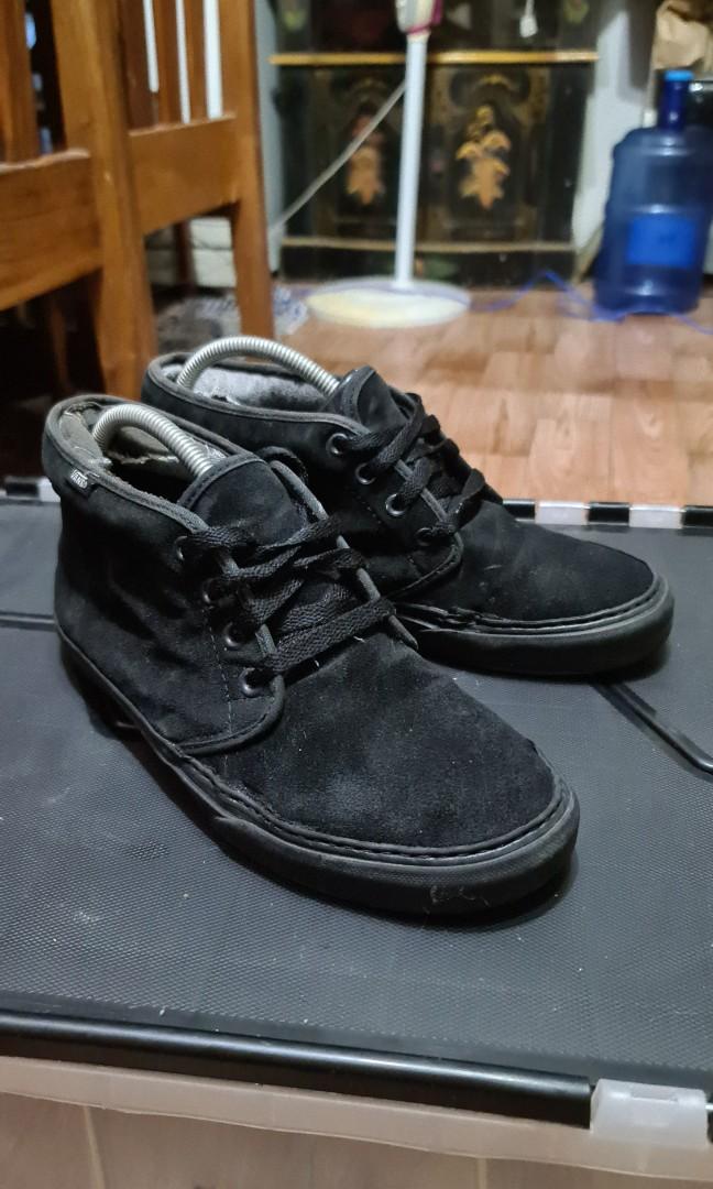 Vans Chukka Boots black Suede