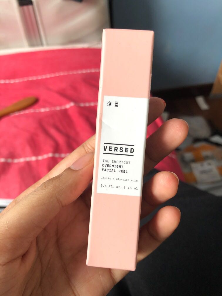 overnight facial peel