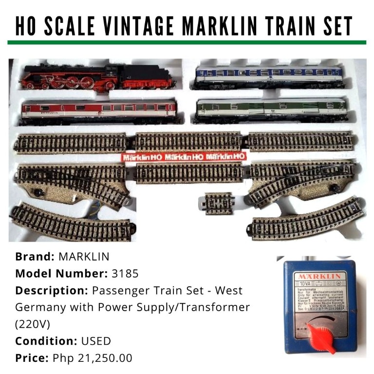Vintage Marklin Train Set HO (1/87) Scale, Hobbies & Toys, Toys & Games on Carousell