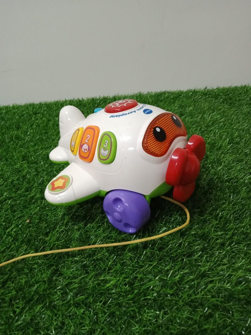 VTech Play and Learn Aeroplane Hobbies Toys Toys Games on