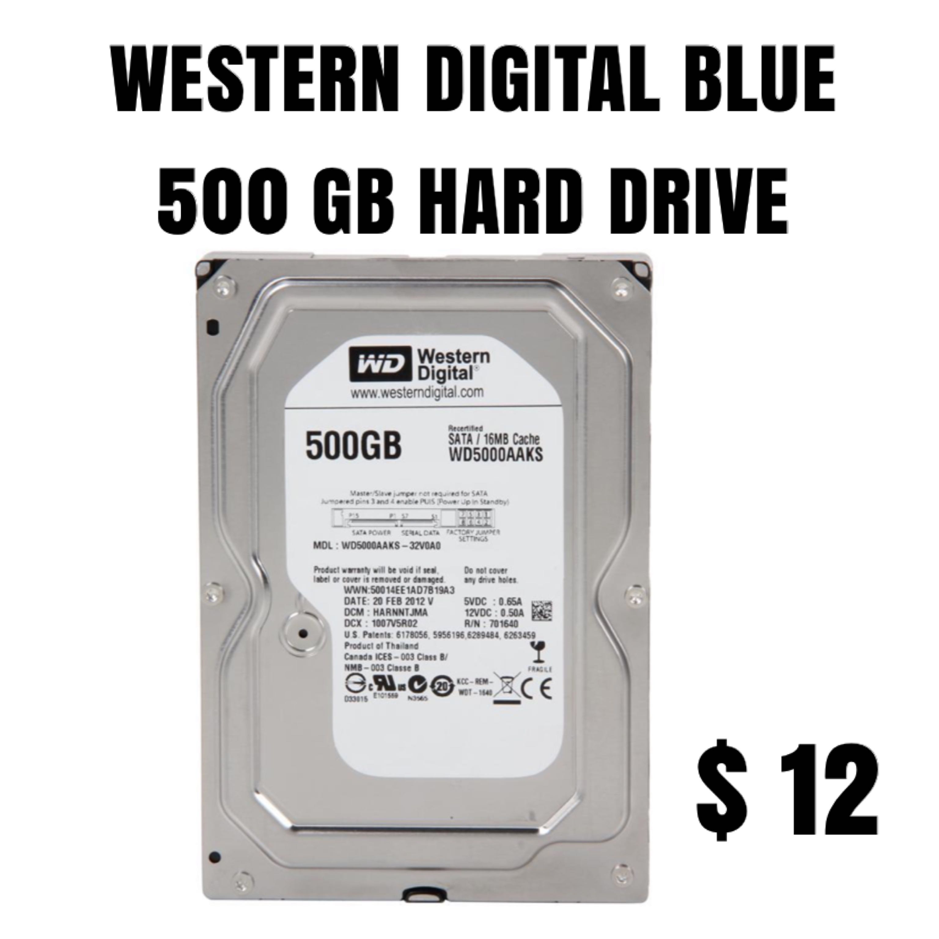 Western online digital 500gb
