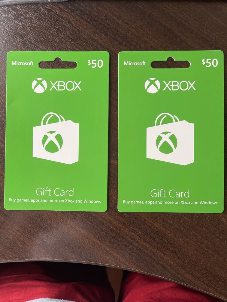 XBOX Gift Card - $50, Video Gaming, Gaming Accessories, Game Gift