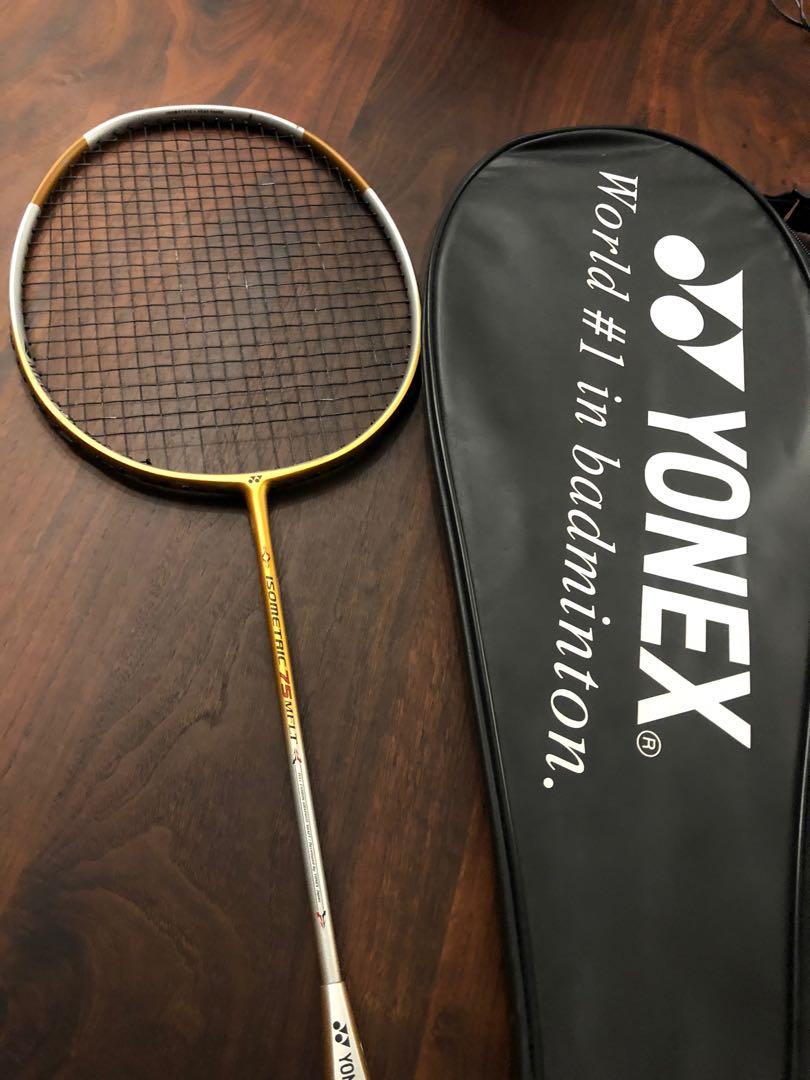 Yonex Isometric 75 MFLT Badminton Racket, Sports Equipment, Sports
