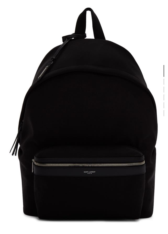 ysl black backpack