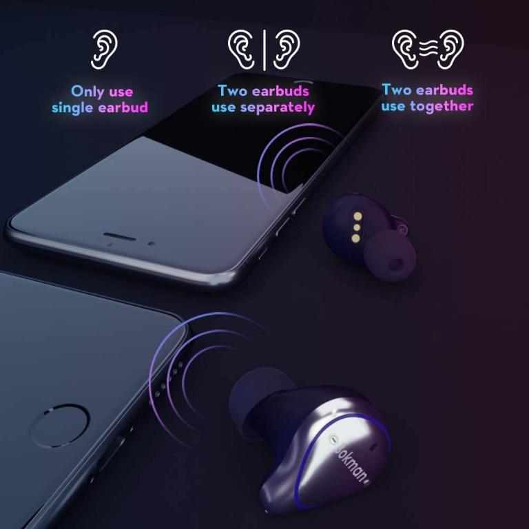 Bokman true wireless earbuds sales