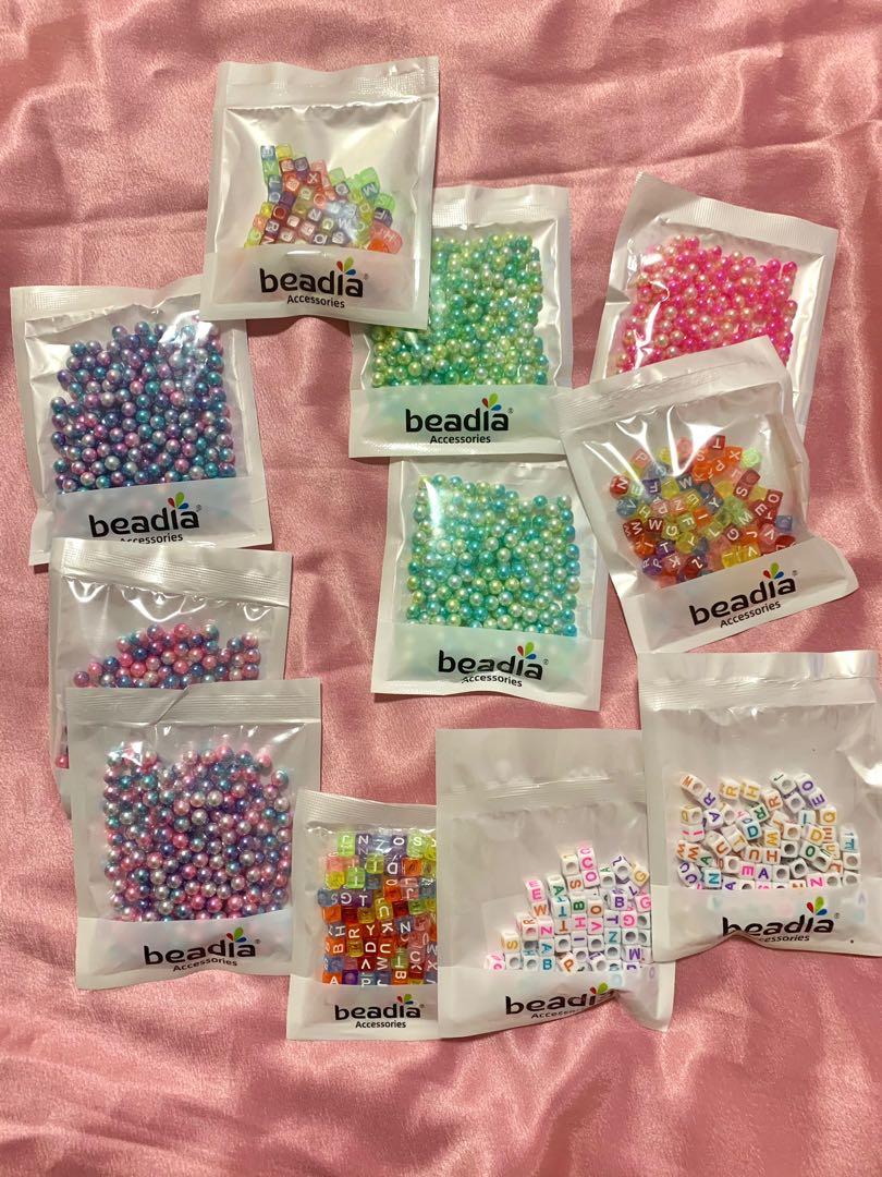 Beadia iridescent beads, Hobbies & Toys, Stationery & Craft, Craft