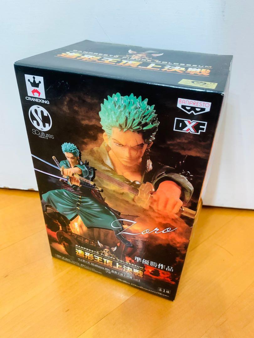 全新日版金證靚盒海賊王卓洛索隆模型造型王頂上決戰造形王頂上決戰one Piece Zoro Figure 玩具 遊戲類 玩具 Carousell