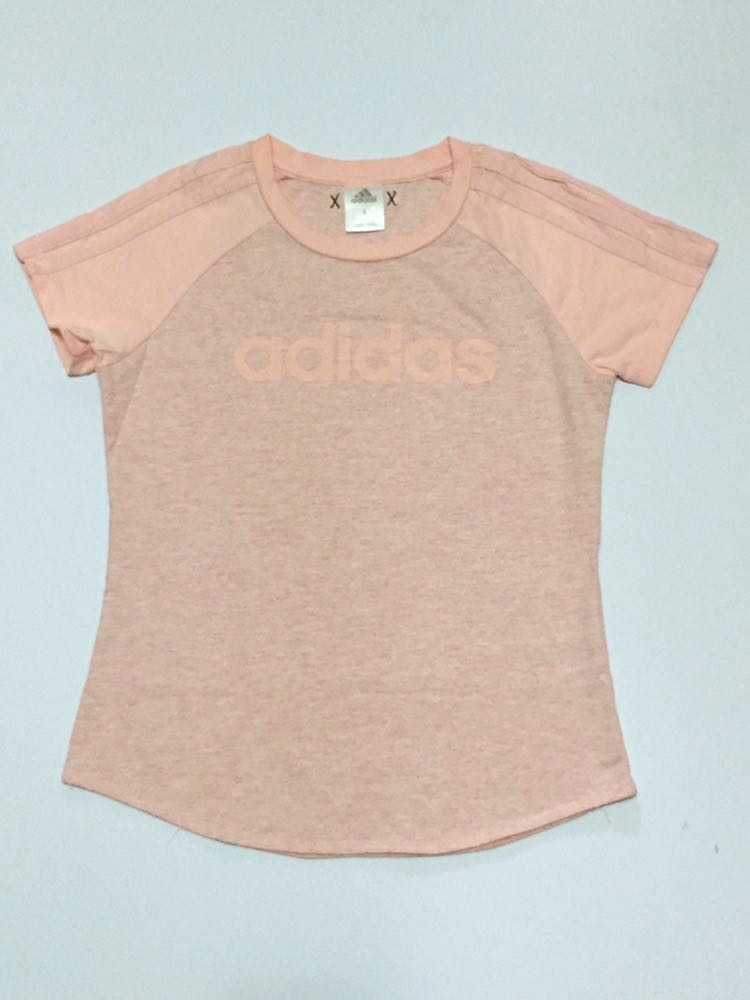 adidas peach crop top