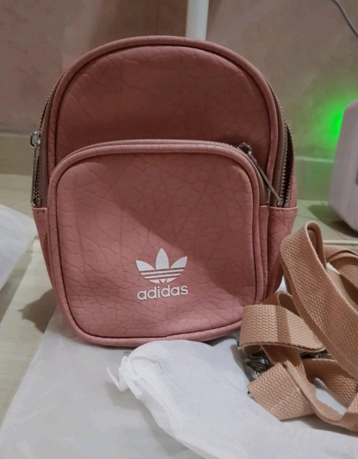 adidas mini pink backpack