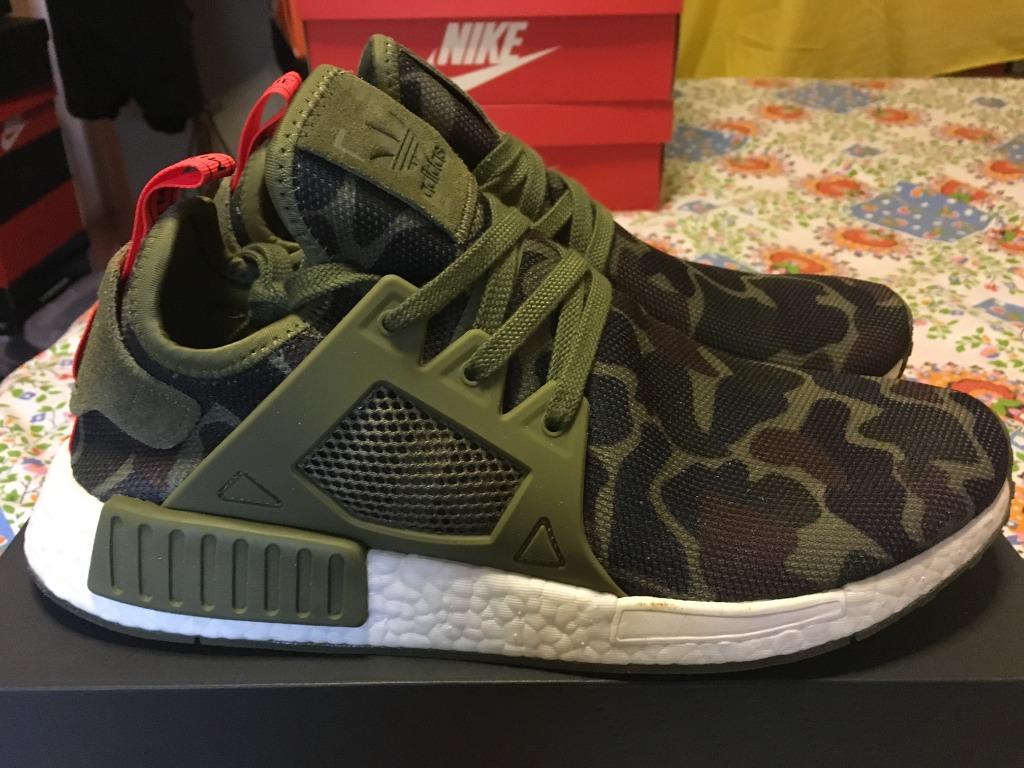 Adidas NMD XR1 Olive Duck Camo, Men's Fashion, Footwear, Sneakers on  Carousell