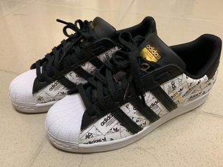 Adidas Superstar 金標黑白滿版三葉草全反光fv2819 Fv 運動休閒 運動鞋在旋轉拍賣 Adidas Superstar 金標黑白滿版三葉草全反光fv2819 Fv 運動休閒 運動鞋在旋轉拍賣