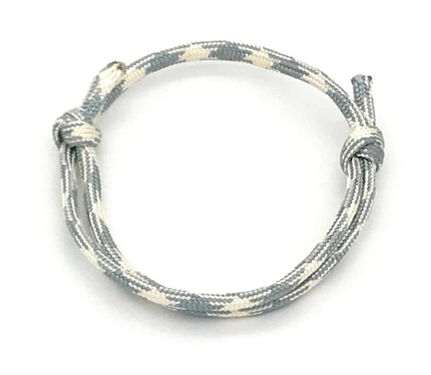 White paracord clearance bracelet