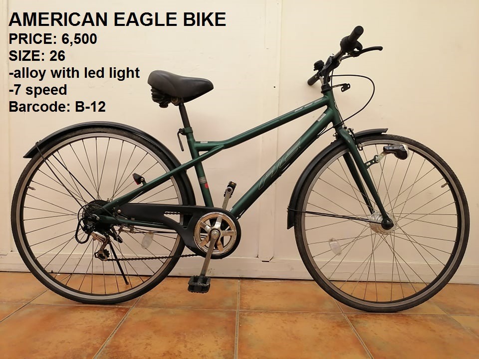 American Eagle Bike B 12 Sports Equipment Bicycles Parts