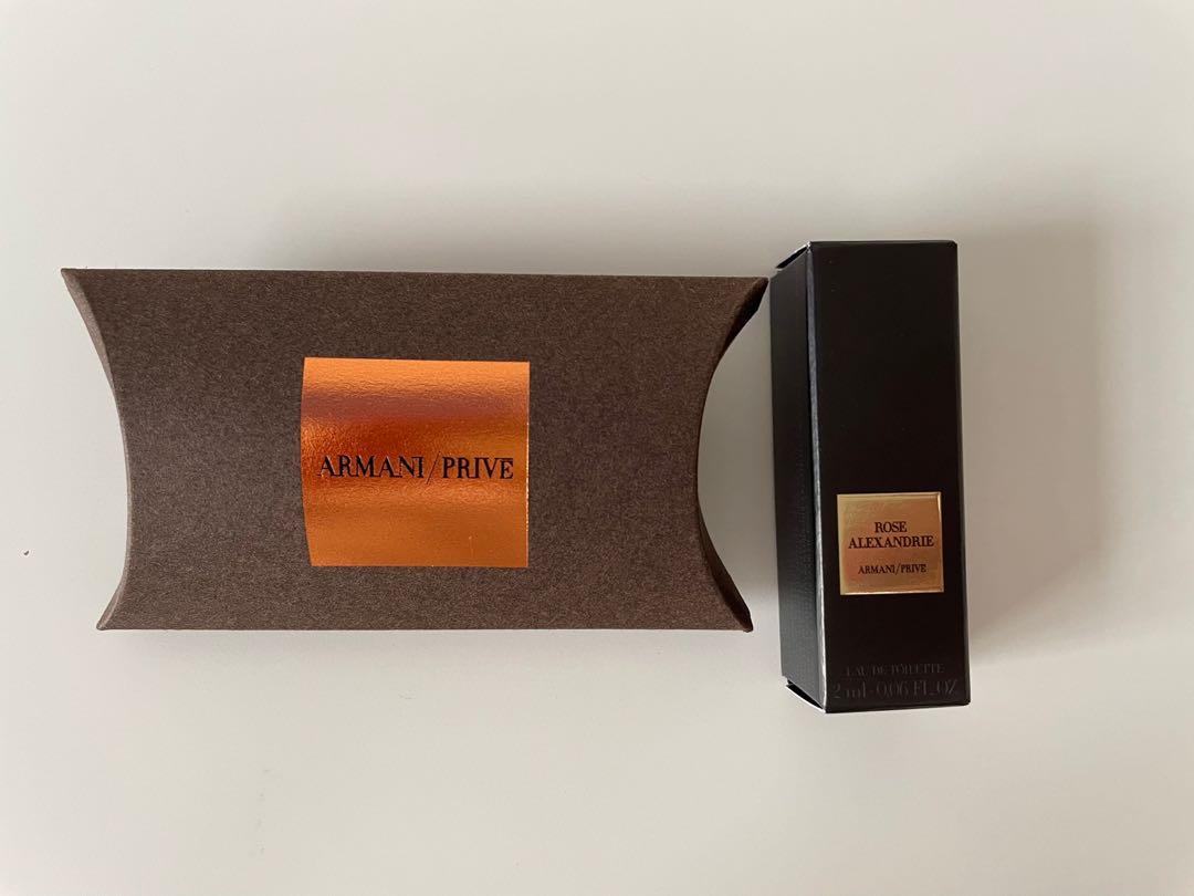 Armani discount prive samples