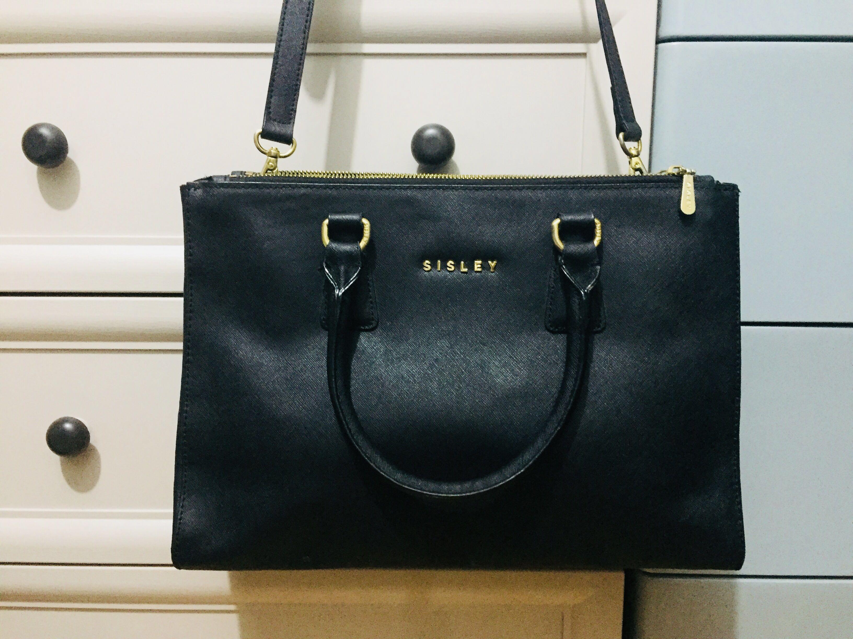 Sisley 2 top way bag