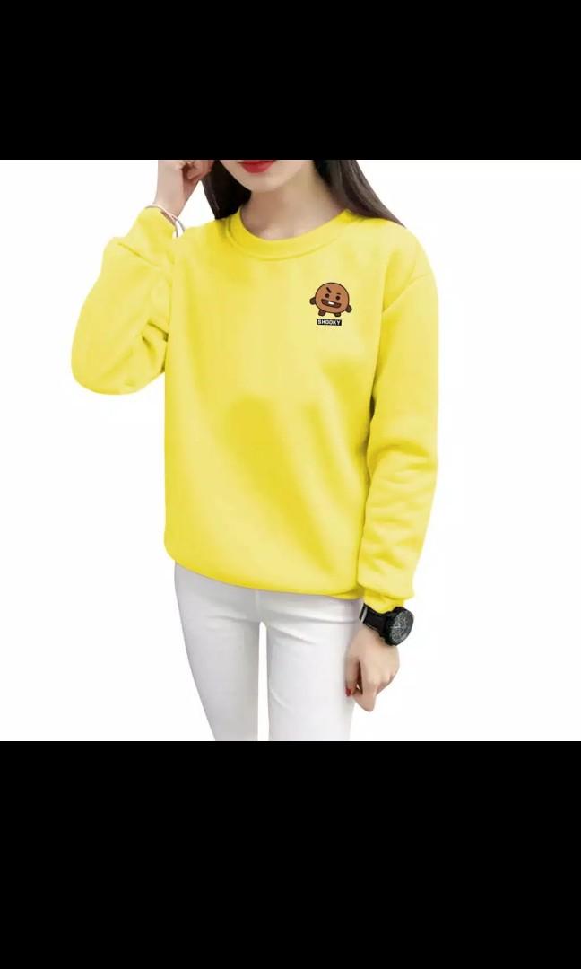 Shirt Shooky Sweater New Spring And Autumn BT21 Shooky Bulletproof