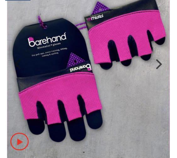 Barehand Gloves size S weight-lifting, Sports Equipment
