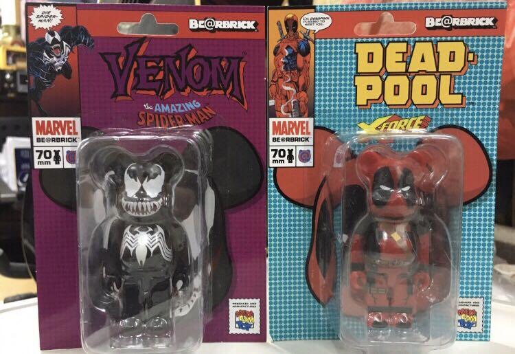 Bearbrick venom Deadpool 100%, 興趣及遊戲, 玩具& 遊戲類- Carousell