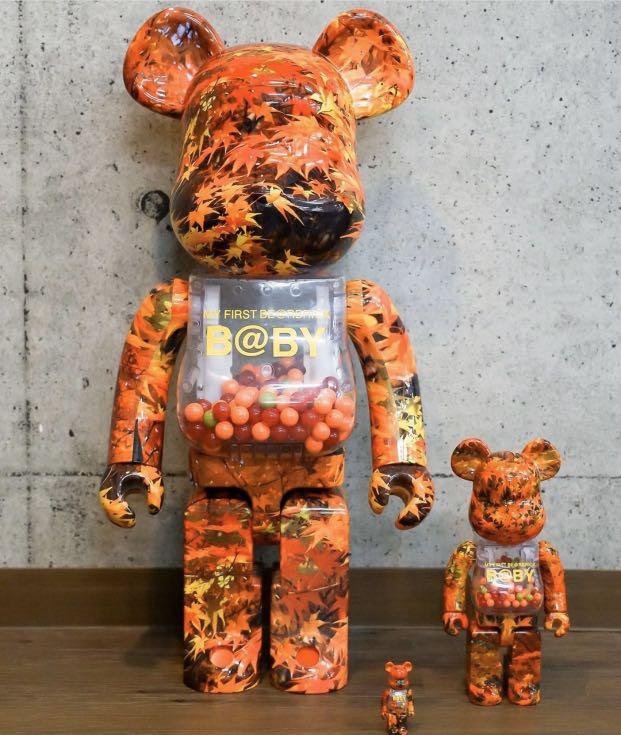 BE@RBRICK AUTUMN LEAVES Ver.100％ 400％