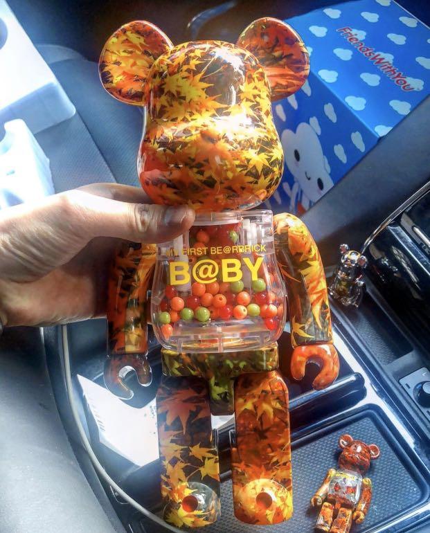 BE@RBRICK AUTUMN LEAVES Ver.100％ 400％