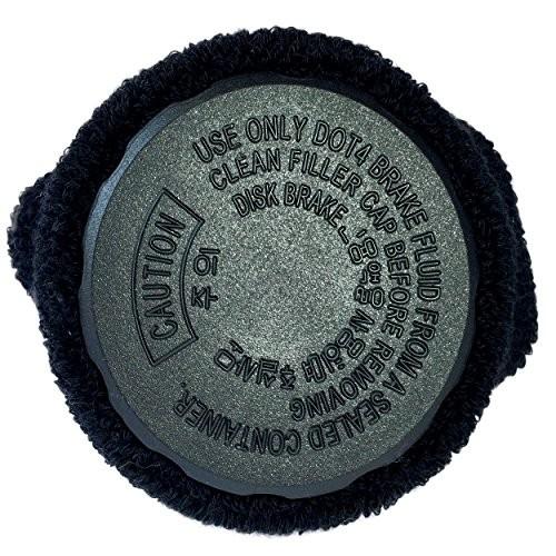 Brake Fluid Reservoir Cover Black Sock for Motorcycles, Motorcycles