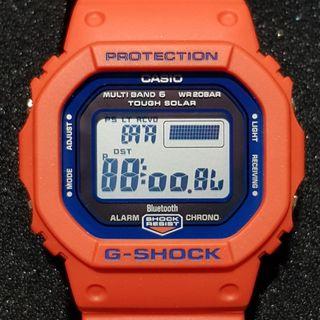 Brand New. GW-B5600FB-4JR. Kobe. City Fire Bureau for the 50th Anniversary of the Fire Department Rescue Team. G-shock Limited Edition. Casio. for GW-B5600. Series