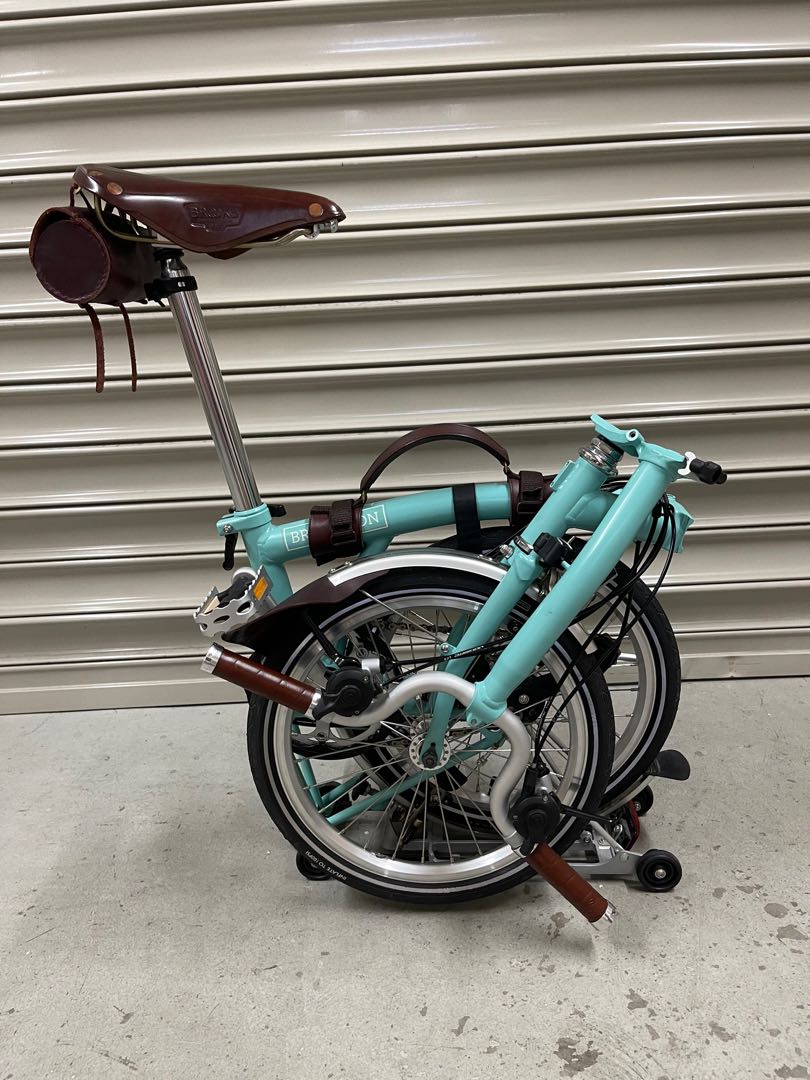 Brompton Folding Bike M6R Turkish Green