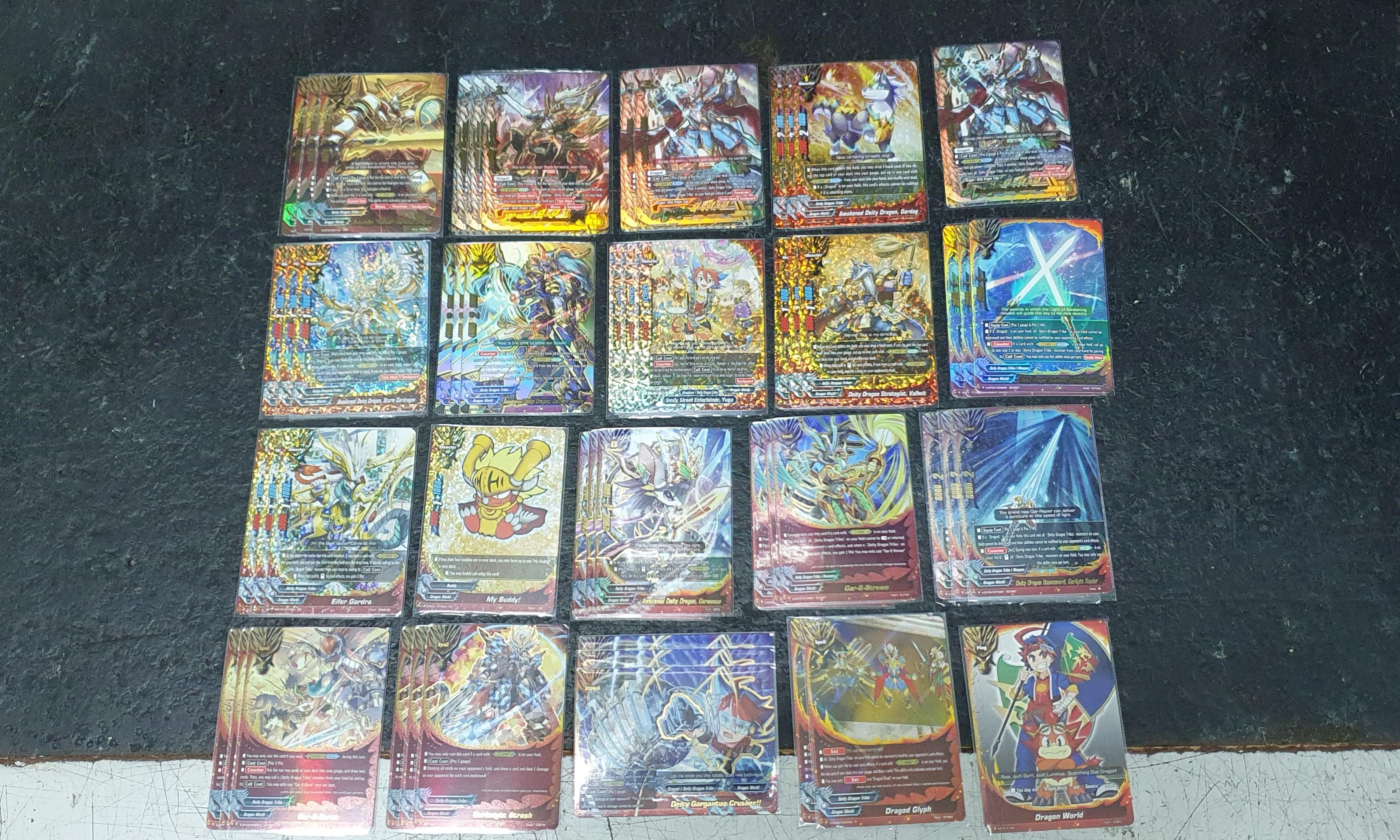 Buddyfight G Boost Craft And G Boost Base Deck Hobbies Toys Toys Games On Carousell