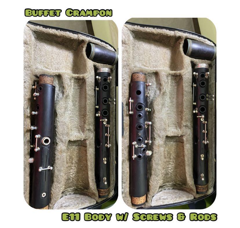 Buffet Crampon E11 & RC Parts (Prestige) for sales, Music