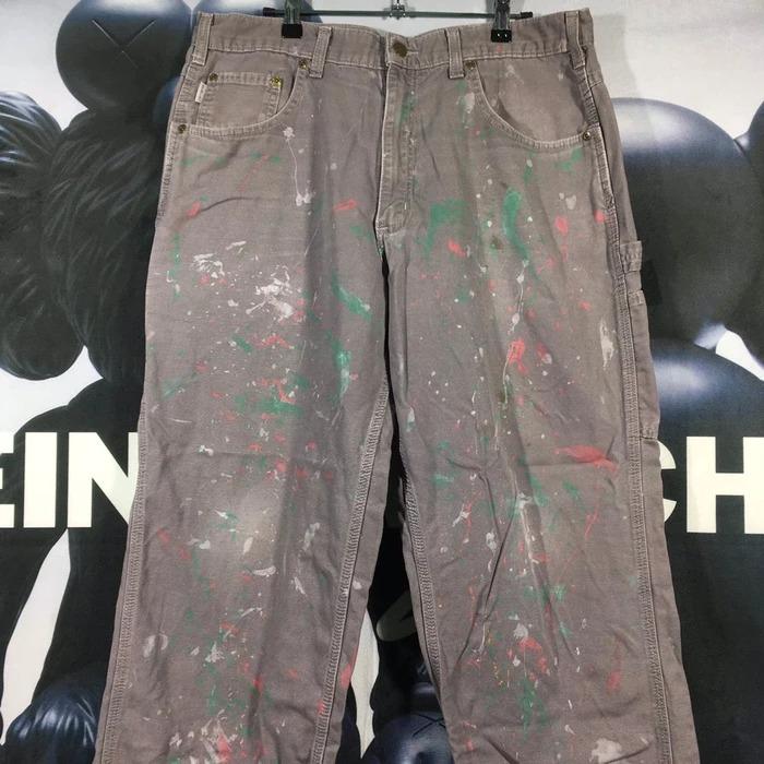 Carhartt loose fit carpenter jeans best sale