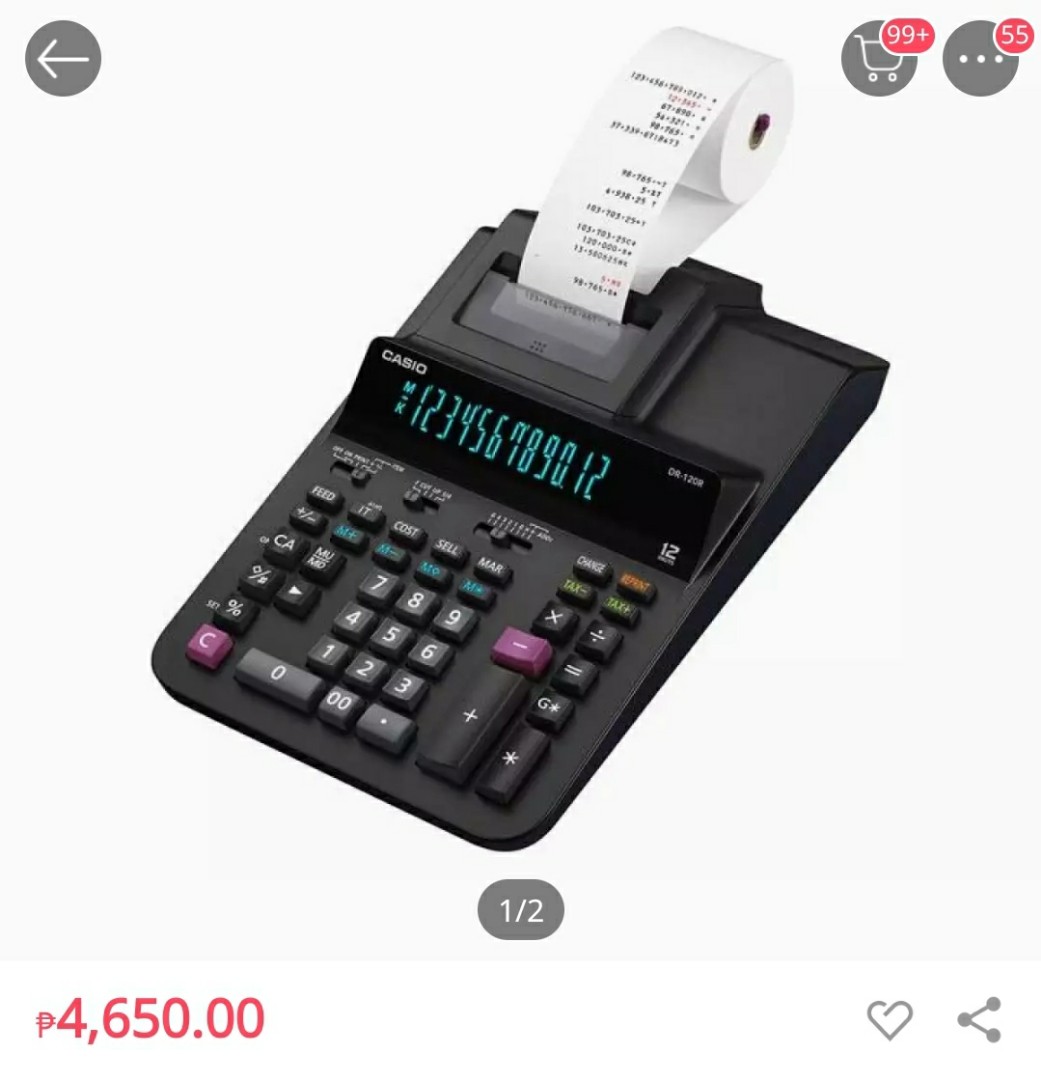 casio receipt printer