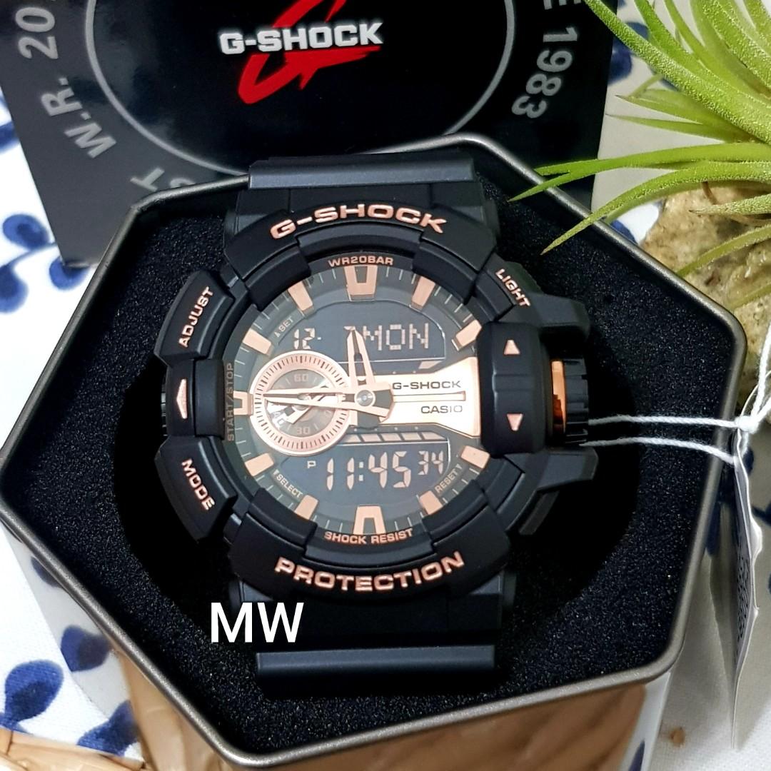 G shock ga hot sale 400 rose gold