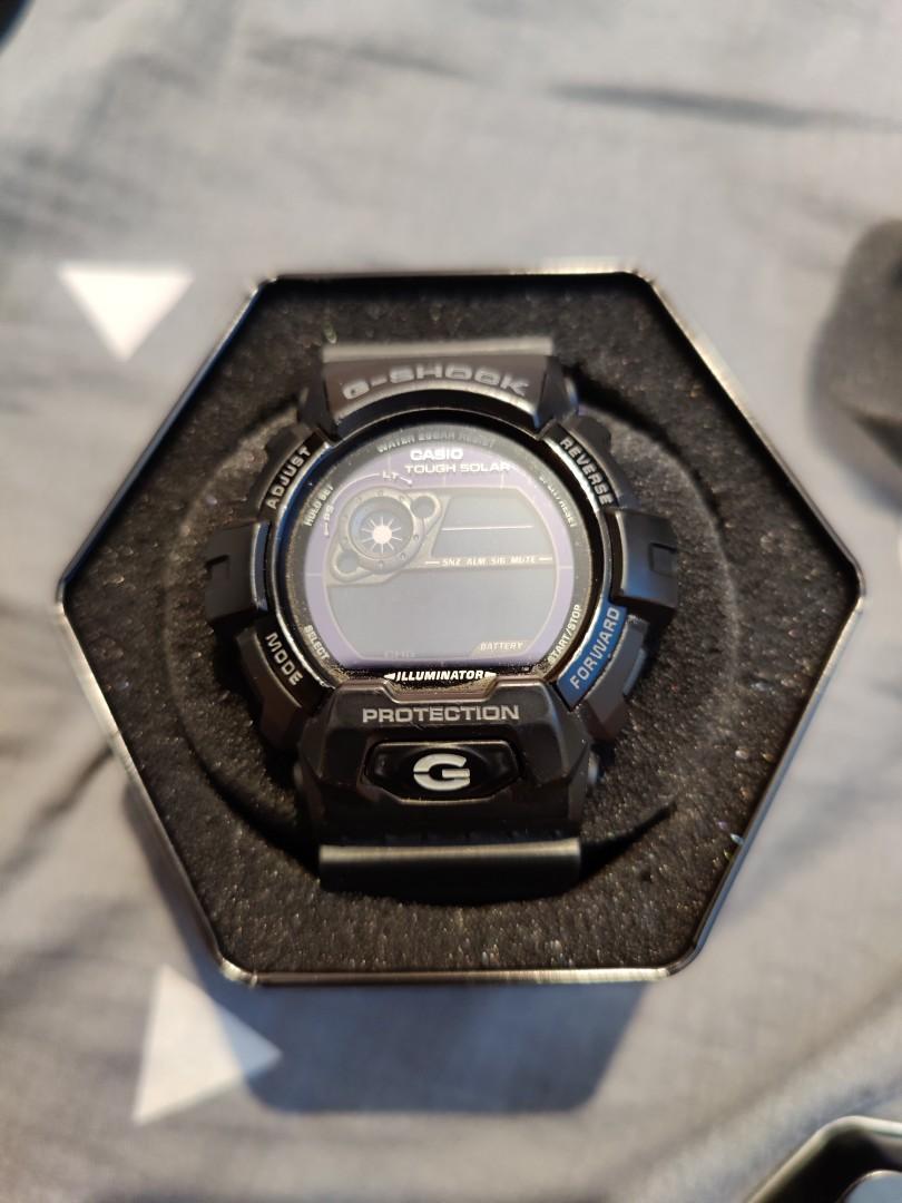 CASIO G-SHOCK GR8900A-1 Tough Solar Digital Men's Watch Black