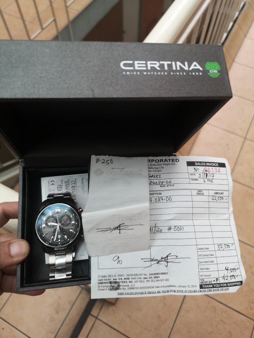 certina podium titanium
