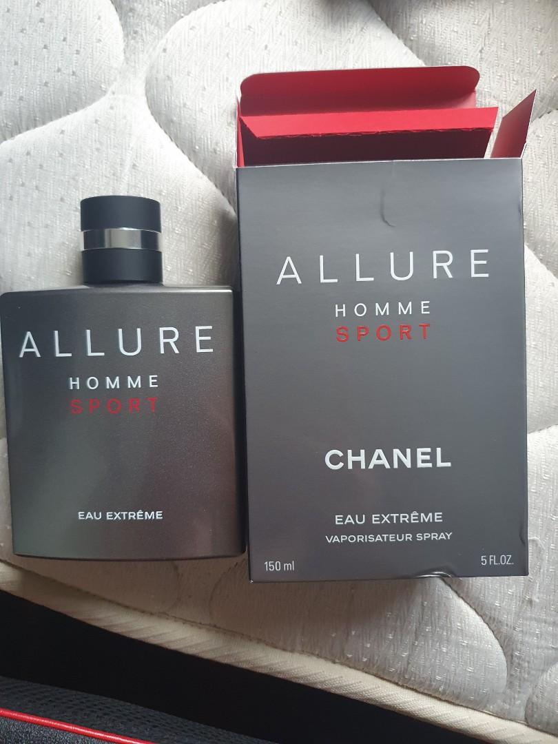 Chanel Allure Homme Sport Eau Extreme EDP Eau De Parfum 150ml/5Oz  (Authentic & New), Beauty & Personal Care, Fragrance & Deodorants on  Carousell